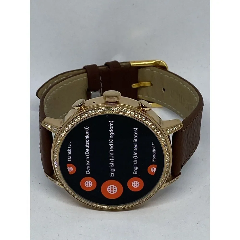 Fossil Gen 4 Authentic Digital Dial Smart Watch Custom Band FTW6011 LT446